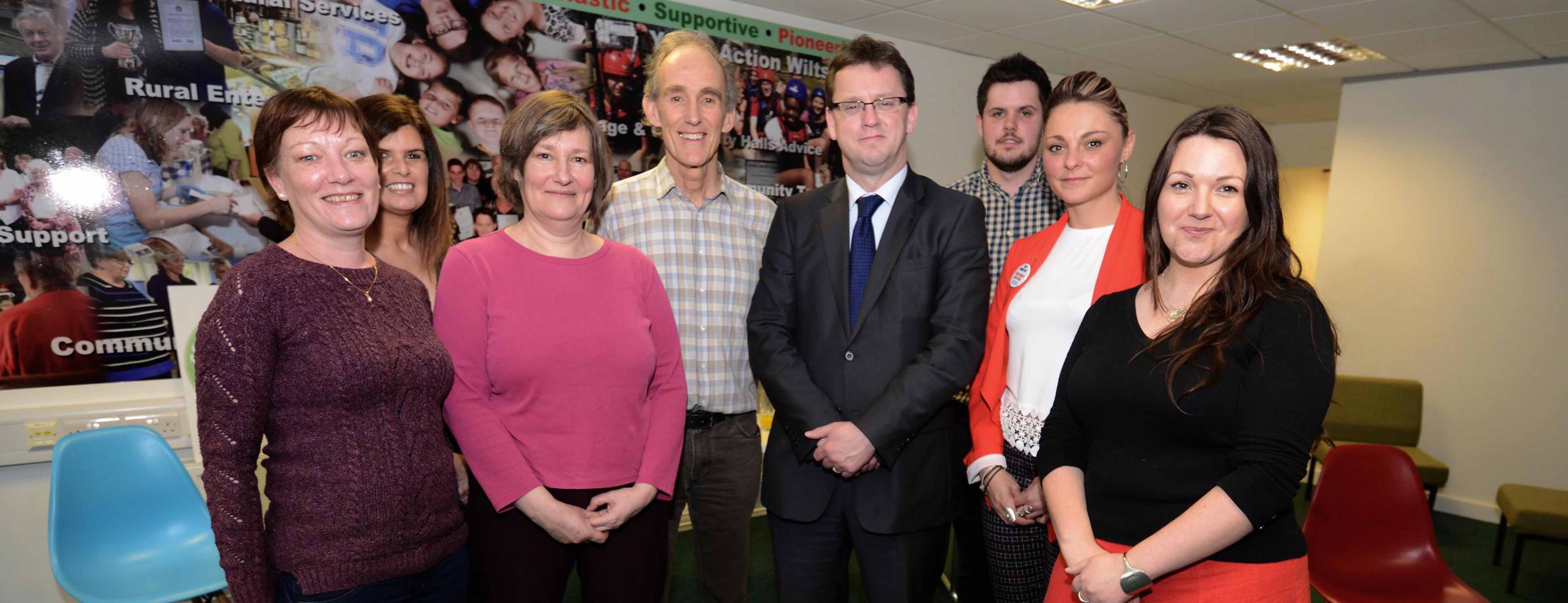 Minister meets Community Organisers in Wiltshire Community Organisers